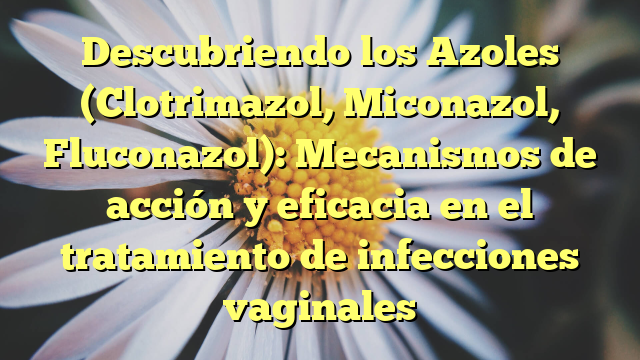 Descubriendo los Azoles (Clotrimazol, Miconazol, Fluconazol): Mecanismos de acción y eficacia en el tratamiento de infecciones vaginales